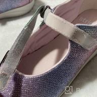 img 1 attached to 👟 Rose Gold Toddler Shoes for Girls - Size 8.5, Flats Included review by Tracey Horve