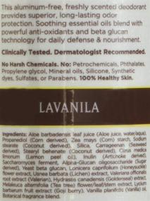 img 1 attached to Lavanila Fresh Vanilla 🌿 Natural Deodorant for Optimal Personal Care