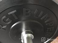 img 1 attached to 10Lb / 25Lb / 35Lb / 45Lb Steelbody Olympic Rubber Bumper Weight Plate Workout Weights review by Jeremy Black