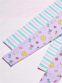 img 1 attached to Childrens Place Leggings Lavender 9 12MOS Girls' Clothing at Leggings