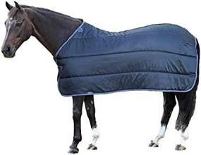 img 4 attached to Shires Warma Rug 100G Black 63-Inch: Premium Thermal Blanket for Ultimate Horse Comfort