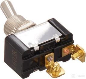 img 1 attached to 💡 Cole Hersee 5582 Silver SPST On-Off Toggle Switch: Reliable and Convenient Control