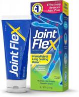 получите быстрое облегчение от артрита и боли в суставах с помощью обезболивающего крема jointflex® - тюбик на 4 унции логотип