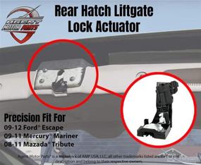 img 1 attached to Rear Liftgate Door Lock Actuator Replacement Parts made as Motors