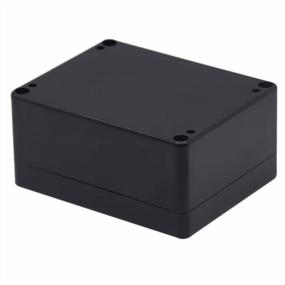 img 2 attached to Junction Box, Zulkit Project Box IP65 Waterproof Dustproof ABS Plastic Electrical Boxes Electronic Enclosure Black 4.5 X 3.5 X 2.2 Inch(115 X 90 X 55 Mm)(Pack Of 1)