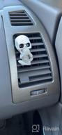 img 1 attached to Funky Fathers Day Skull Gifts For The Cool Dad, Unique Hippie Car Accessories For All, Gothic Car Decor For A Trendy Ride, Cool Car Air Fresheners And Vent Clips For A Refreshing Drive review by Brian Pius