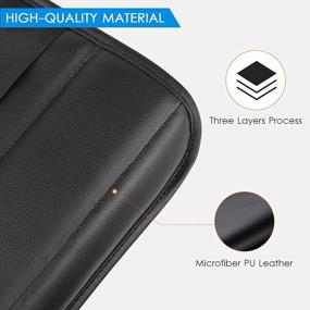 img 2 attached to VIHIMAI Large Volume Under Seat Organizer For Tesla Model Y: Hidden Microfiber PU Leather Storage Box For Driver Or Passenger Seat With Model Y Accessories Compatibility 2020-2022