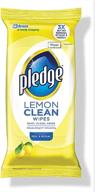 pledge lemon wipes 24 count logo