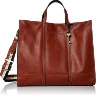 fossil womens leather handbag multicolor women's handbags & wallets via totes logo