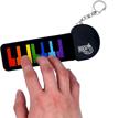 rainbow micro piano keychain: playable anywhere! logo