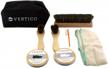premium shoe care kit - vertico deluxe polish and cleaner for leather shoes logo