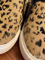 img 1 attached to Leopard Print Canvas Sneakers for Toddler/Little Kid - Boys' and Girls' Slip-on Loafer Shoes with Flats review by Anurak Grubb