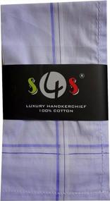 img 3 attached to 🧣 S4S Cotton Luxury Collection: Exquisite Handkerchiefs for Men's Perfect Accessories