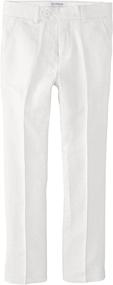 img 2 attached to Isaac Mizrahi Boys Slim Linen Boys' Clothing via Pants