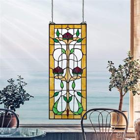 img 2 attached to Stained Glass Panel Hangings Treatments Home Decor ~ Window Treatments