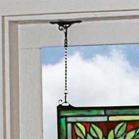 img 3 attached to Stained Glass Panel Hangings Treatments Home Decor ~ Window Treatments