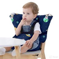 portable washable harness adjustable shoulder feeding : highchairs & booster seats logo