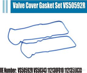 img 2 attached to 🔧 Compatible Engine Valve Cover Gasket VS50592R for Lexus GS400 GS430 GX470 LS400 LS430 LX470 SC430 4.0L 4.3L Models