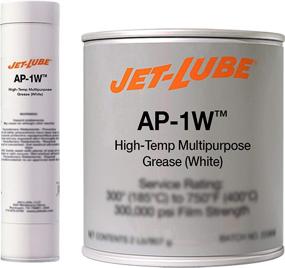 img 1 attached to 🔥 Jet-Lube AP-1W: High-Temperature Multi-Purpose Grease with Bentone Clay - Water-Resistant, Pumpable, Extreme Service - 14 oz.