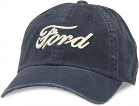 img 2 attached to Official Ford Motor Co. Hat By American Needle - Adjustable Baseball Cap OSFA New