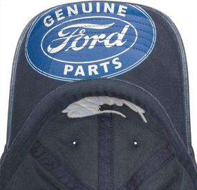 img 1 attached to Official Ford Motor Co. Hat By American Needle - Adjustable Baseball Cap OSFA New