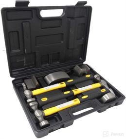 img 3 attached to 7-Piece Hammer and Dolly Auto Body Dent Repair Kit