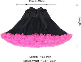 img 1 attached to 👗 Chiffon Petticoat Skirt for Women - XinChangShangMao Women's Clothing in Skirts