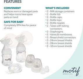 img 1 attached to Motif Medical Replacement Maternity Accessories