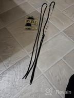 img 1 attached to 2 Pair Thick Round Climbing Shoelaces Hiking Boot Laces review by Cheryl Fisher