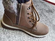img 1 attached to ASHION Women'S Waterproof Duck Boots - Perfect For Snow, Combat And Rain review by Brandon Whiteman