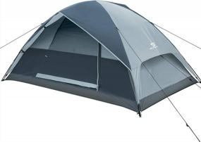 img 4 attached to Bessport Camping Tent: Water Resistant 2/4/6 Person Dome Tents For Outdoor Hiking & Festival Camping