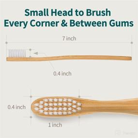 img 1 attached to Biodegradable Toothbrush Eco Friendly Ergonomic Designed