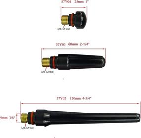 img 2 attached to TIG Stubby Gas Lens 17GL332 10N24S: High-performance welding lens for seamless precision