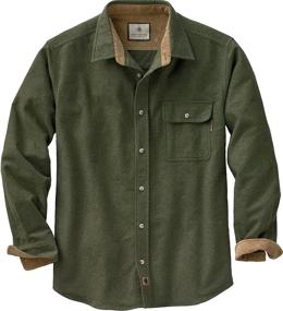 img 4 attached to Legendary Whitetails Flannels Shale Plaid Men's Clothing ... Shirts