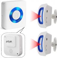 stay safe and secure: wireless motion sensor and pager bed alarm for elderly and kids logo