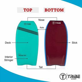 img 3 attached to Conquer The Waves With Tribe Hunter High Volume Bodyboard: Unleash Your Inner Surfer