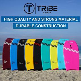 img 1 attached to Conquer The Waves With Tribe Hunter High Volume Bodyboard: Unleash Your Inner Surfer