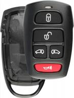 protect your kia sedona/ hyundai entorage with keylessoption entry remote shell case and button pad cover logo