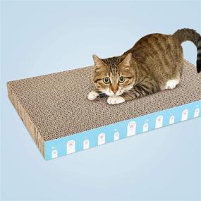 img 3 attached to ZooZoo Cat Scratching Board Set - Durable Corrugated Cardboard for Stress Relief