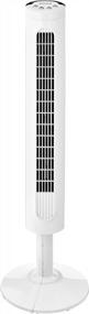img 3 attached to 🌬️ Honeywell White Comfort Control Tower Fan - Slim Design, Powerful Cooling - 1 Pack