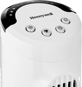 img 1 attached to 🌬️ Honeywell White Comfort Control Tower Fan - Slim Design, Powerful Cooling - 1 Pack