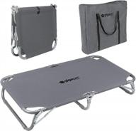 portable and comfortable gigatent pet cot - durably constructed with steel frame for rest and play logo