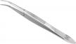 precision in lab work: heavy duty, 4.75-inch general purpose forceps with medium-curved tips from scientific labwares logo