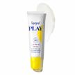 stay sun-safe with play lip balm spf 30 infused with acai. logo