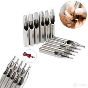 img 1 attached to Tattoo Stainless Steel Tip Kits Personal Care : Piercing & Tattoo Supplies