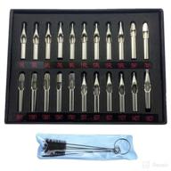 tattoo stainless steel tip kits personal care : piercing & tattoo supplies logo