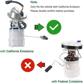 img 3 attached to 🔋 California Emissions Compatible Fuel Pump Assembly for Mazda 3 2004-2009