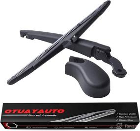 img 4 attached to 🚗 OTUAYAUTO CV6Z-17526-C Rear Windshield Wiper Arm Blade Set for Ford Focus 2012-2015, OEM Replacement