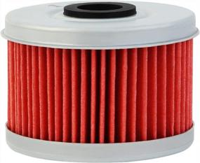 img 4 attached to High Quality Oil Filter Compatible With Honda TRX300 Fourtrax 280 (1990-2001), TRX450FE Foreman ES 450 (2004), And CB400 VTEC 400 (1998) - By ZZOY