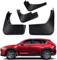 🚗 topgril mud flaps kit for mazda cx-5 cx5 2017-2022 | front and rear mud splash guard set of 4 logo